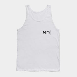 Fem #hilaryworldleader Tank Top